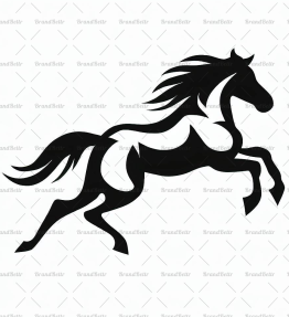 Galoppierendes Pferd